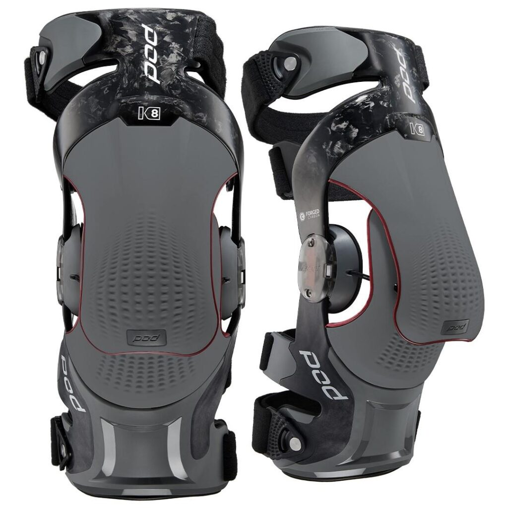 Pod K8 3.0 Knee Brace Pair Carbon Carbon/Graphite