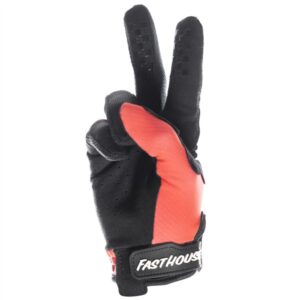 Fasthouse Elrod Formula Motocross Gloves Hyper Coral - Image 2
