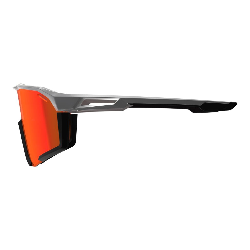 Leatt Speedviz Pro Sunglasses - Black / White Iriz Cryztal Red (1 VLT)