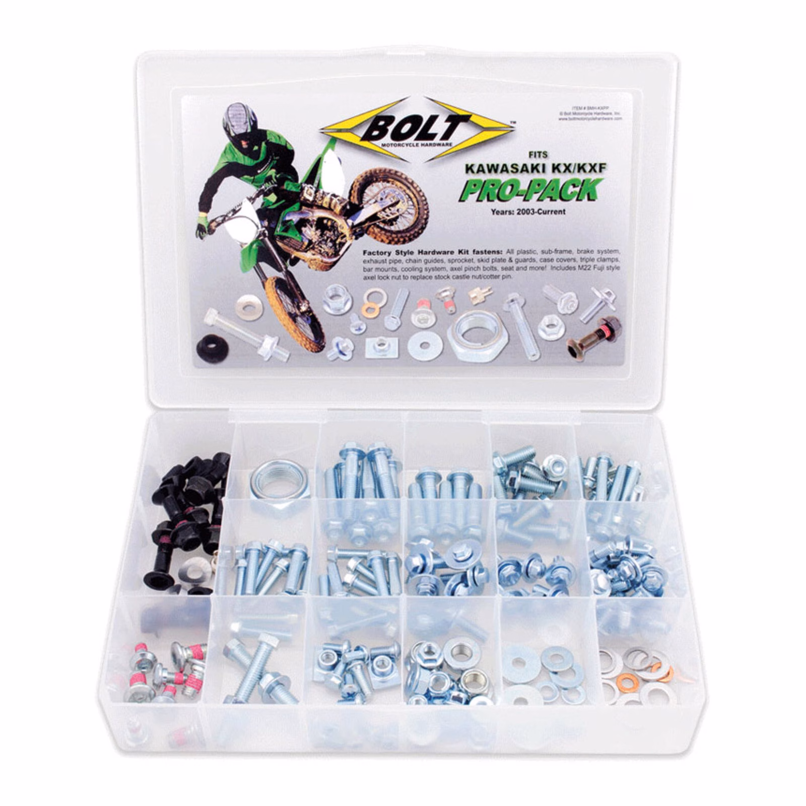 BOLT KAWASAKI KX/KXF PRO PACK - BMH-KXPP - Image 1