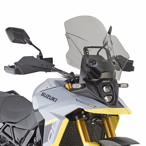 GIVI SCREEN SUZUKI V-STROM 800 DE/SE '23-> SMOKED 48x51cm / 25cm HIGHER