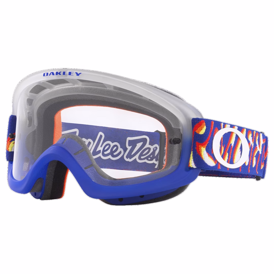 Oakley O-Frame 2.0 Pro XS MX Goggle TLD Peace w/ Clear Lens - Image 1