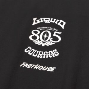 Fasthouse 805 Liquid Courage Tee - Black - Image 3