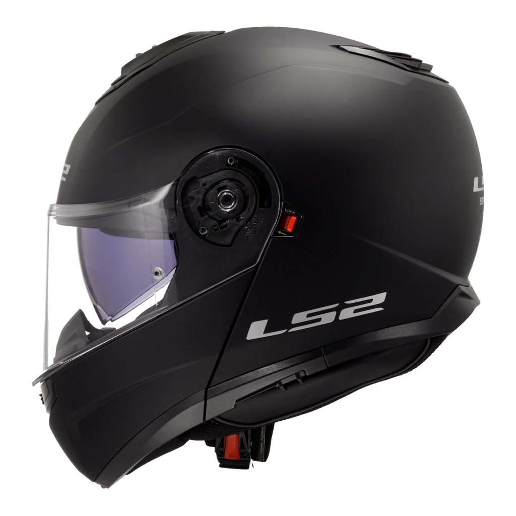 LS2 FF908 Strobe II Flip Front Helmet Matte Black