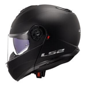 LS2 FF908 Strobe II Flip Front Helmet Matte Black - Image 2