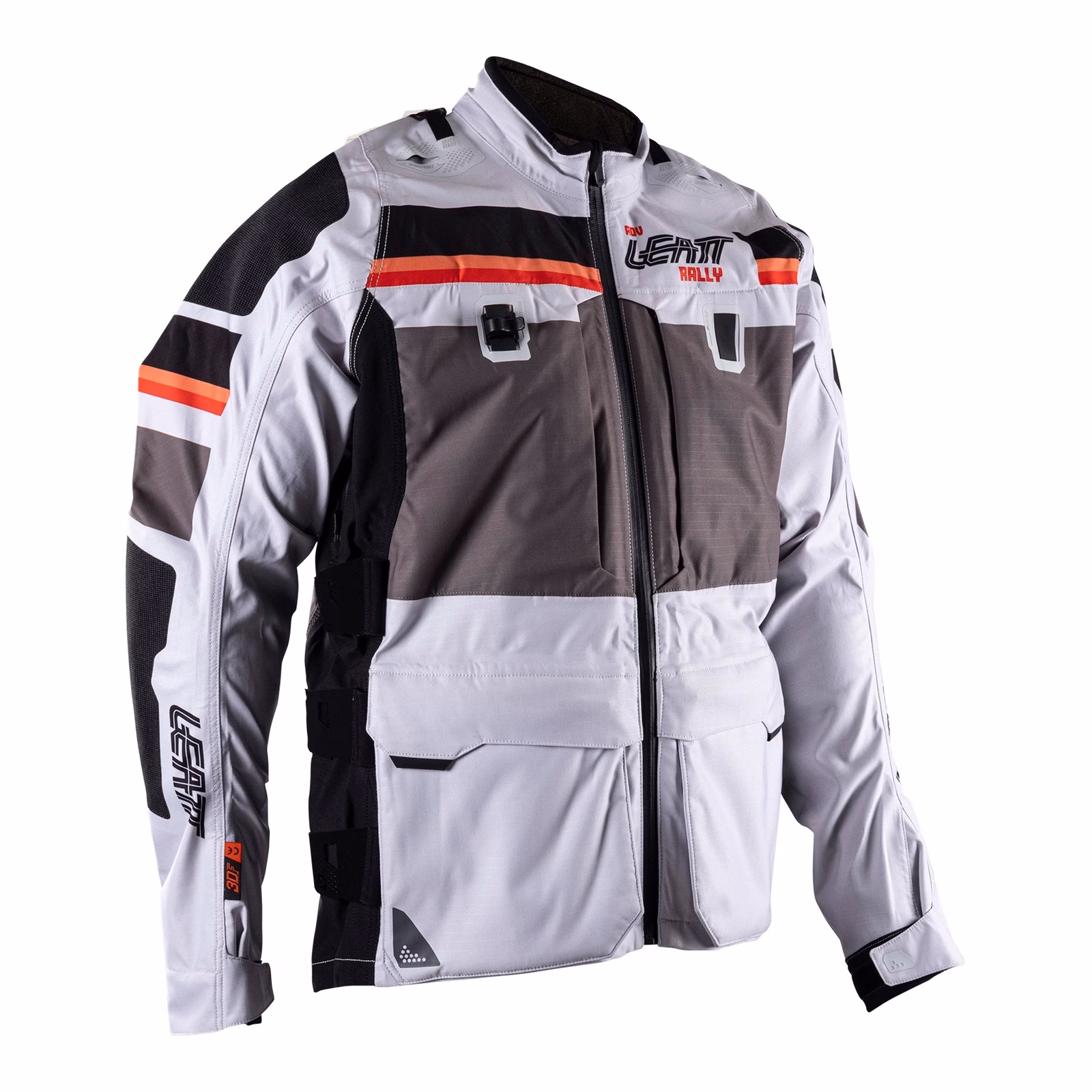 Leatt 7.5 ADV Rally HydraDri Jacket Adventure Grey - Image 1