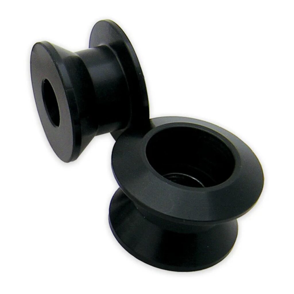 Bolt Swingarm Spools - Black Universal