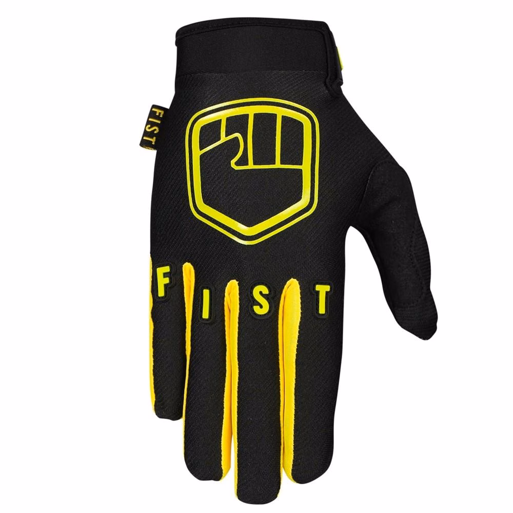 Fist Stocker Gloves Fluro Yellow