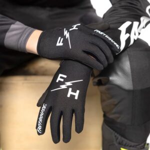 Fasthouse Carbon Eternal Motocross Glove Youth Black - Image 4