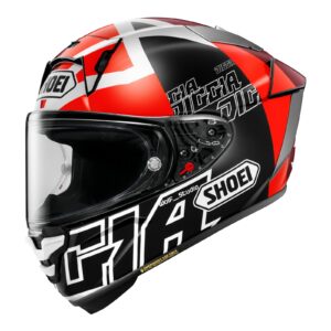 Shoei X-SPR Pro Diggia2 Road Helmet Black / Red / White - Image 1