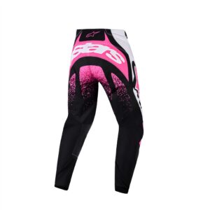 Alpinestars Stella Techstar Nomur Motocross Pants Ladies Black/White/Fuchsia - Image 2