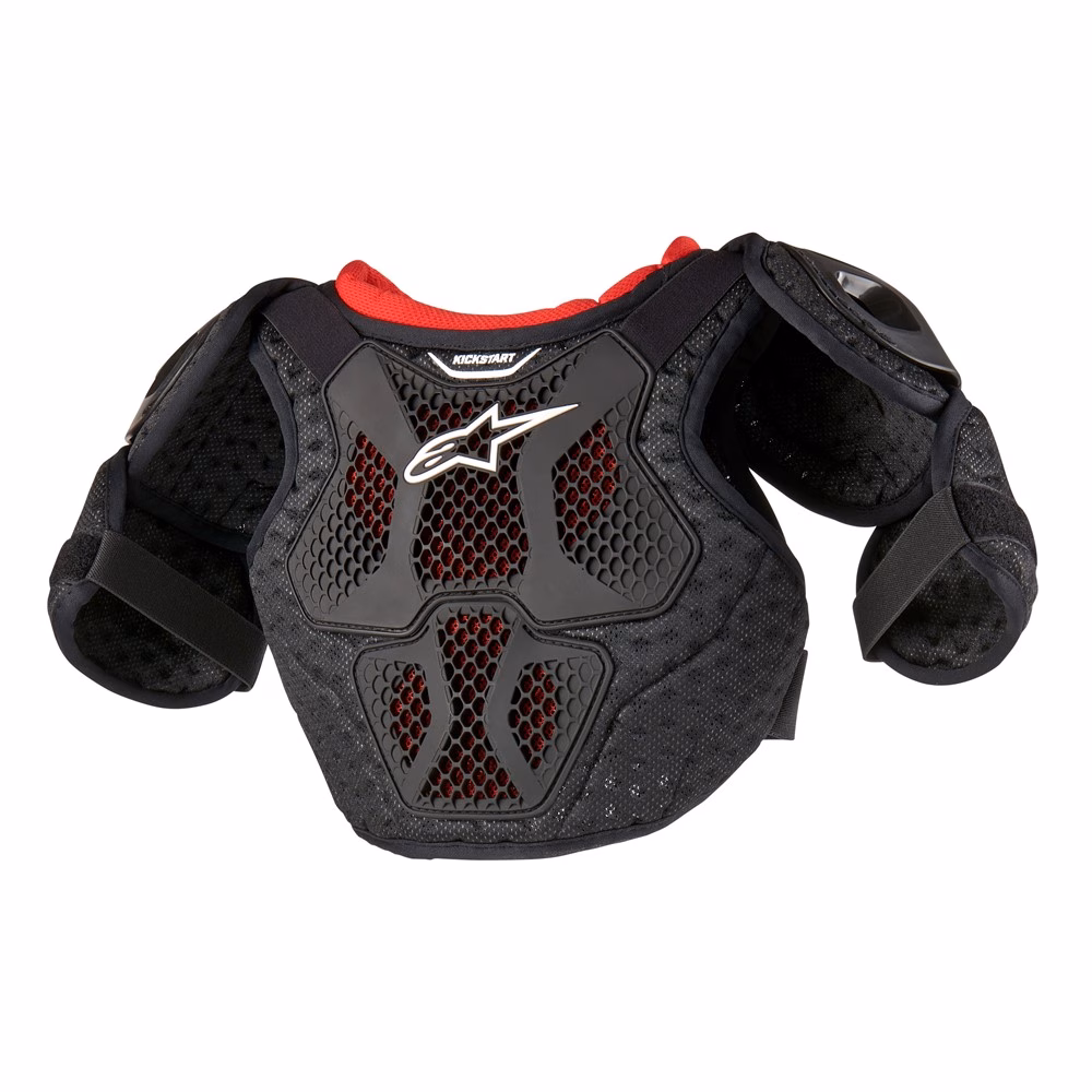 Alpinestars Bionic Action Kickstart Kids Chest Guard Black/Red