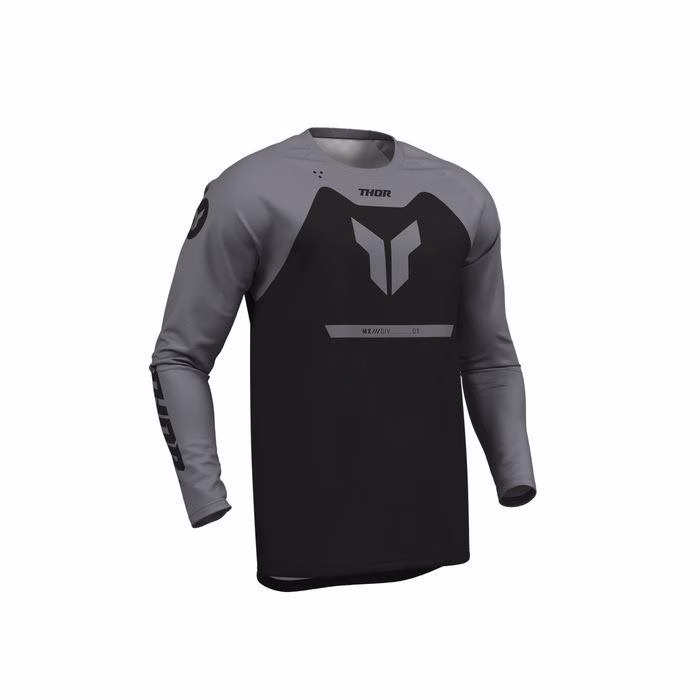 Thor MX Ridemode Menace Motocross Jersey Youth Black