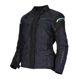 Dririder Compass 4 Road Jacket Ladies Navy/Sky Blue - Image 1
