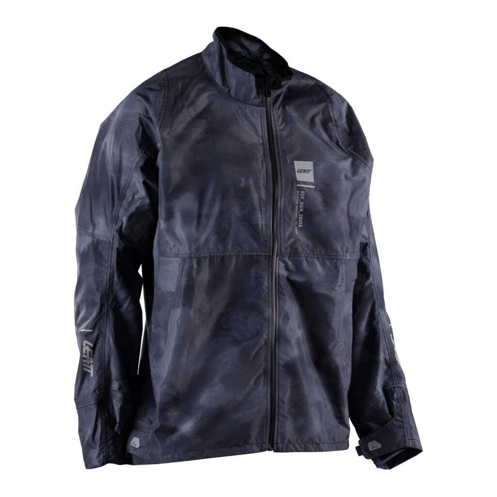 Leatt ADV Rain Cover Jacket - Camo Black/Grey