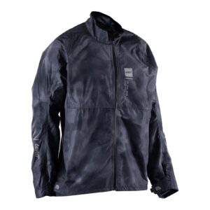 Leatt ADV Rain Cover Jacket - Camo Black/Grey - Image 1