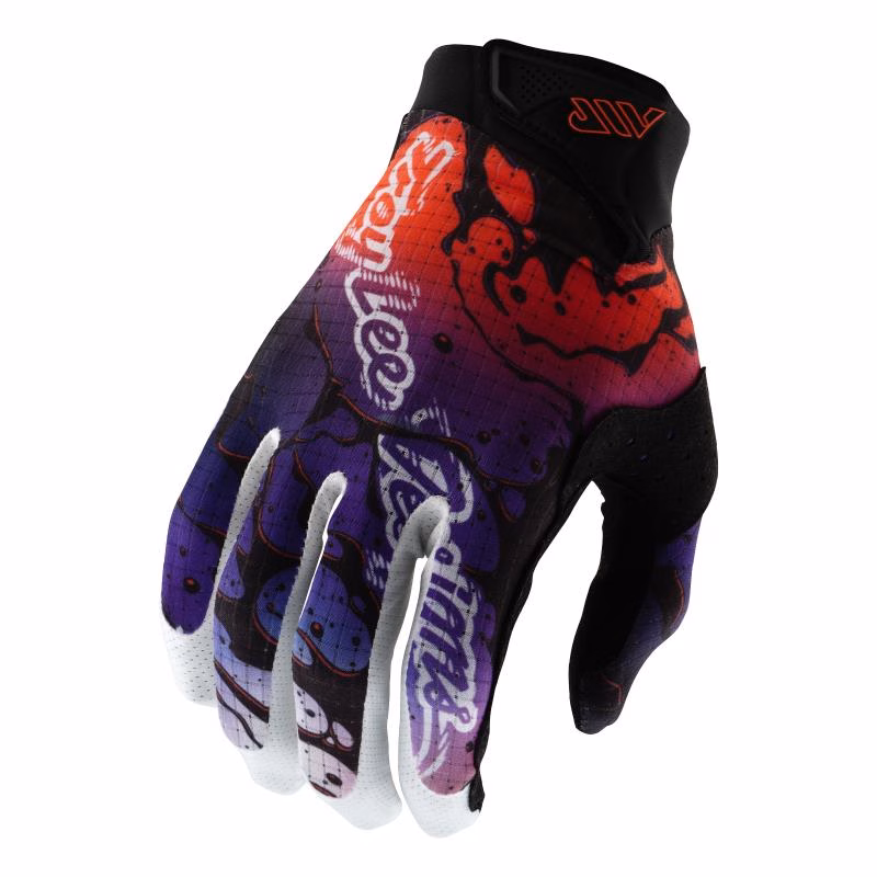 Troy Lee Designs Drip Motocross Gloves Black/Purple
