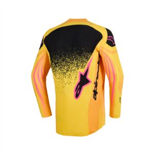 Alpinestars Techstar Nomur Motocross Jersey Orange/Yellow/Pink - Image 2
