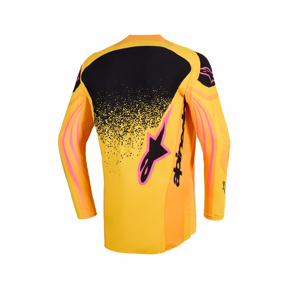 Alpinestars Techstar Nomur Motocross Jersey Orange/Yellow/Pink