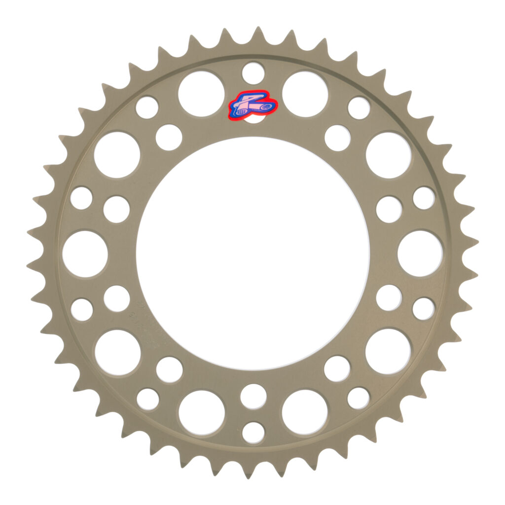 Renthal Sprocket Rear Silver 42T Alloy 7075 T6 Grooved Honda