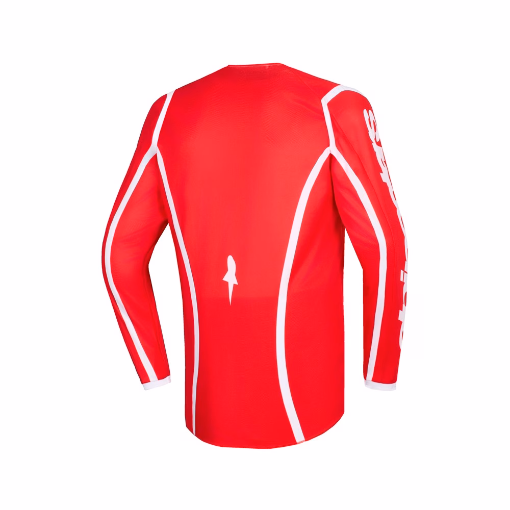 Alpinestars Fluid Apex Motocross Jersey Red/White