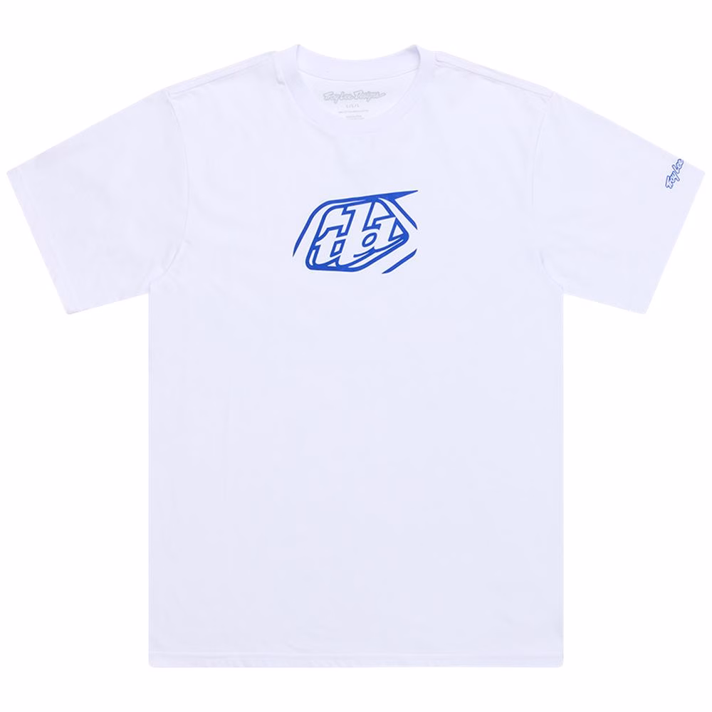 Troy Lee Designs Badge Tee White