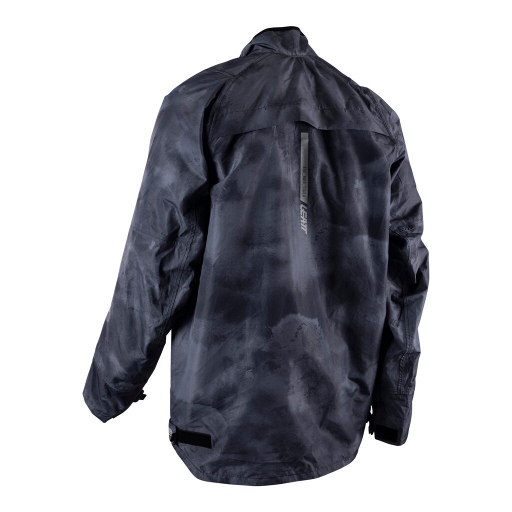 Leatt ADV Rain Cover Jacket - Camo Black/Grey