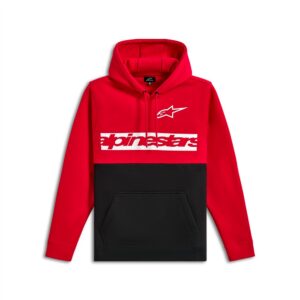 Alpinestars Parallel Hoodie Red/Black - Image 1