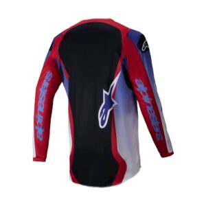 Alpinestars Fluid Wurx Motocross Jersey Purple/Bright Red - Image 2