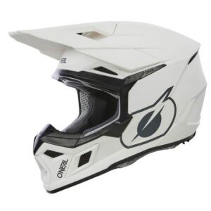 O'Neal 3SRS SOLID Motocross Helmet - Matte White - Image 2