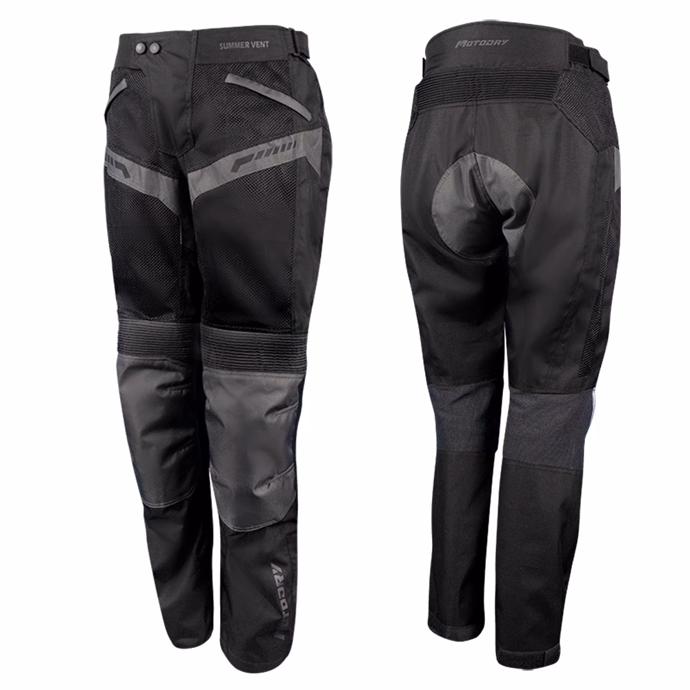 MotoDry Summer Vent Road Pants Black