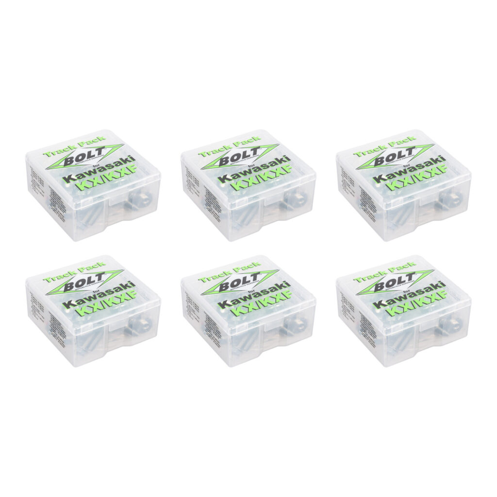 Bolt Track Pack for Kawasaki (6 Kits Display)