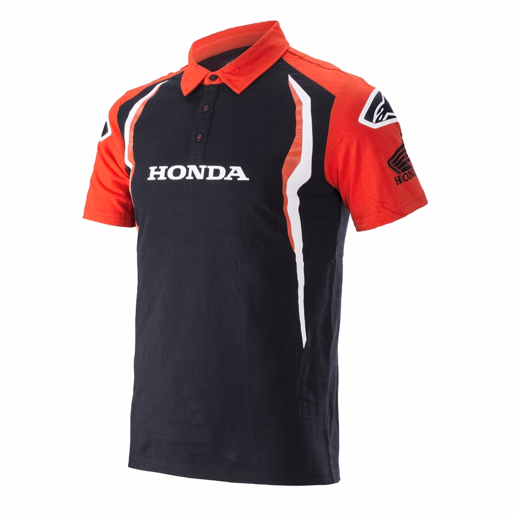 Alpinestars Honda Polo Shirt Red/Black
