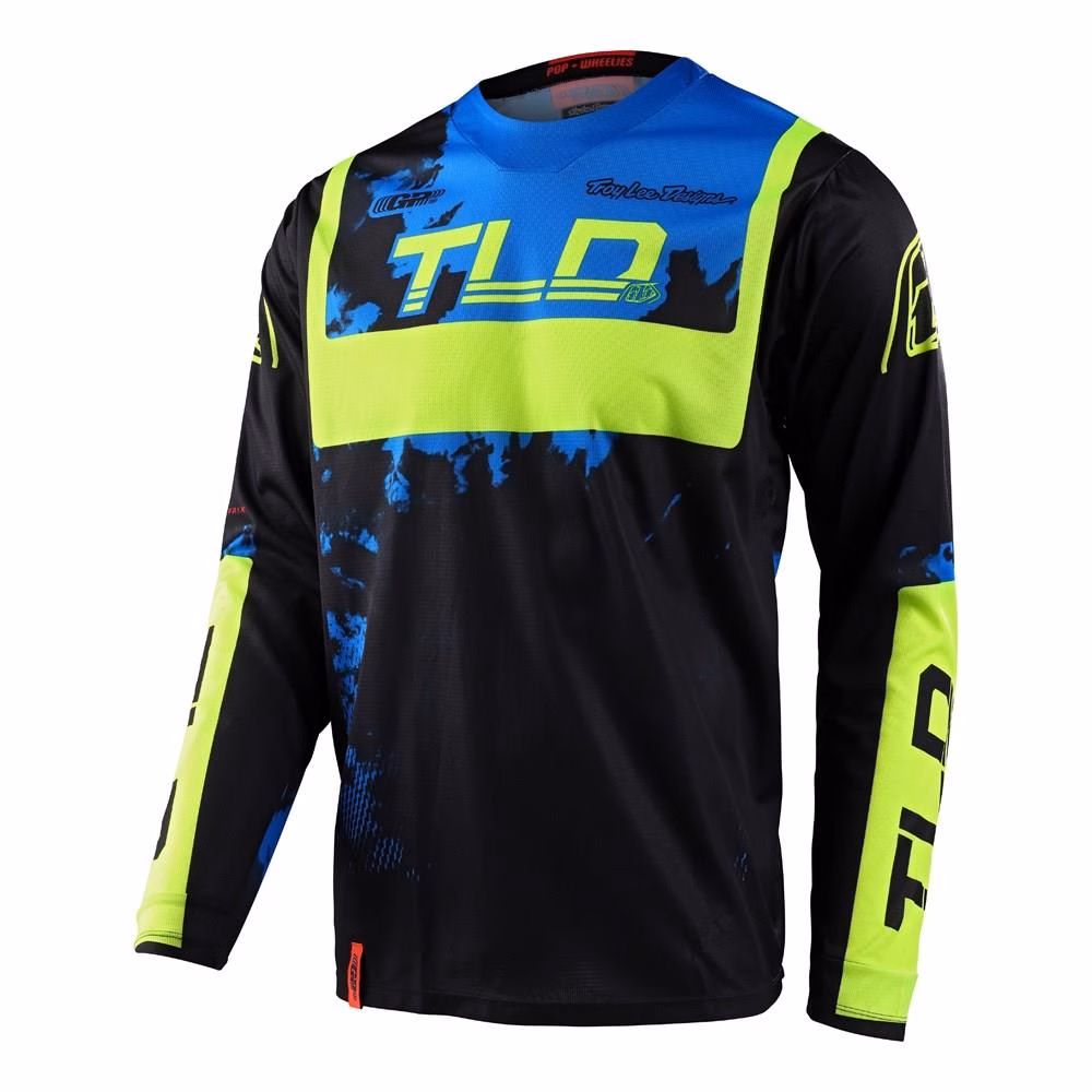 Troy Lee Designs GP Astro Motocross Jersey Black / Yellow