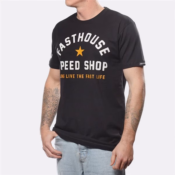 Fasthouse Fast Life SS Tee Black