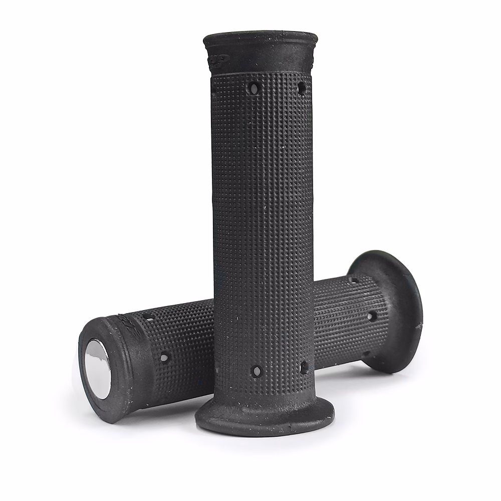Custom Grips Black/Silver 140mm Progrip