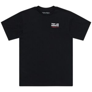 Troy Lee Designs Factory Tee Black - Image 1