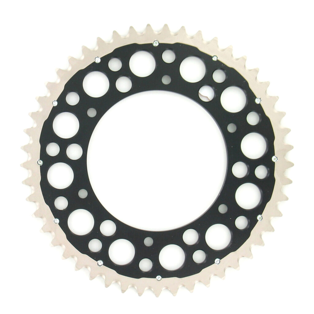 Renthal Sprocket Twinring Black 50T Bi-Metal Grooved