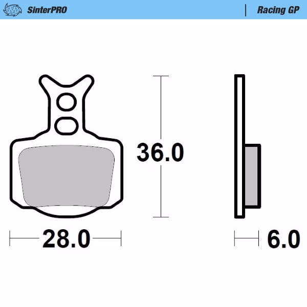 BRAKE PADS FRONT AND REAR MOTO MASTER RACING GP GAS GAS HUSQVARNA KTM