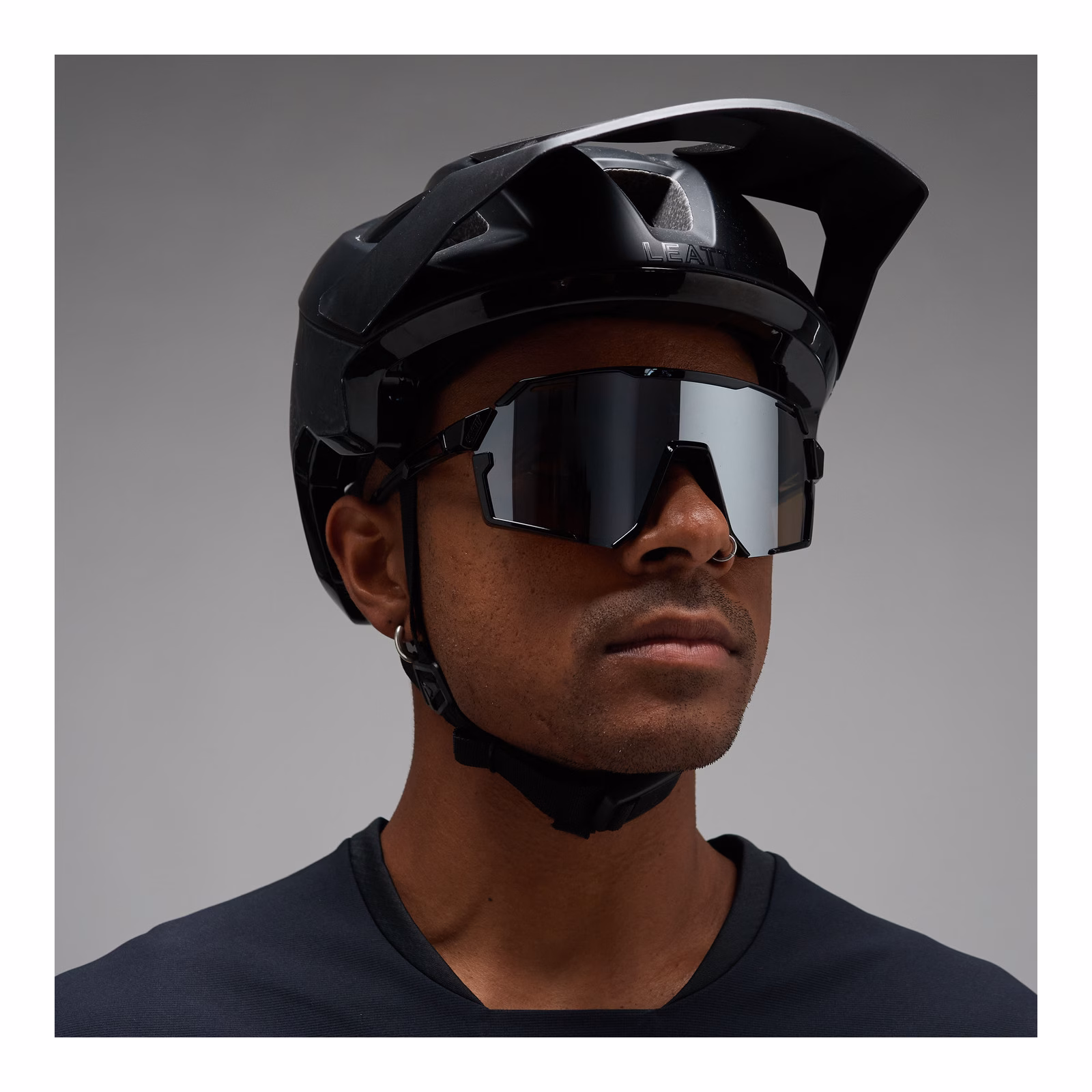 Leatt Rideviz Pro Sunglasses - Black Iriz Silver (17 VLT) - Image 9