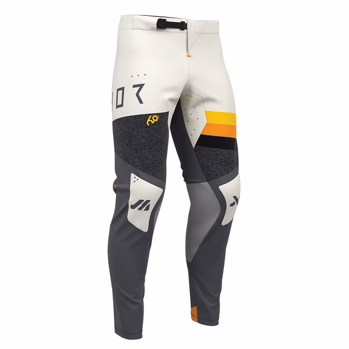 Thor MX Sportmode League Motocross Pants Charcoal/Vintage