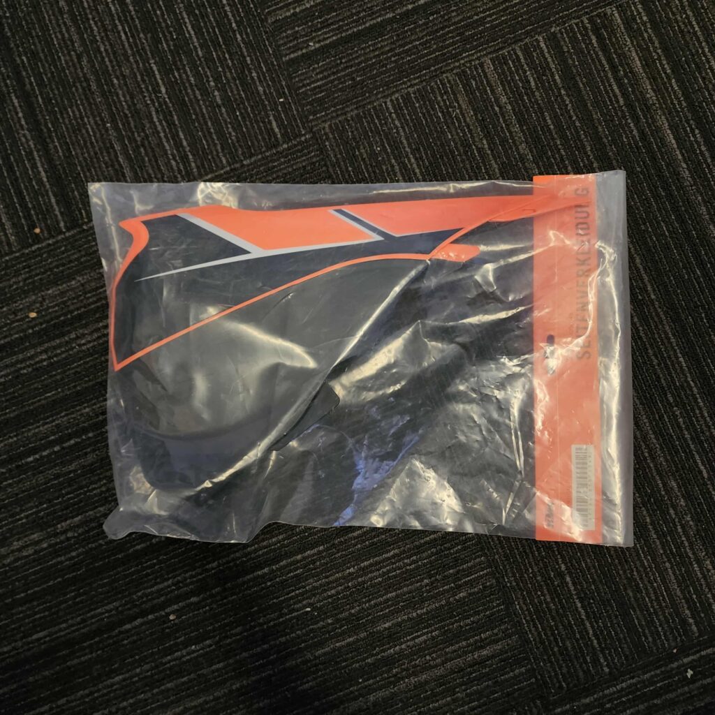 KTM Side Cover Orange
