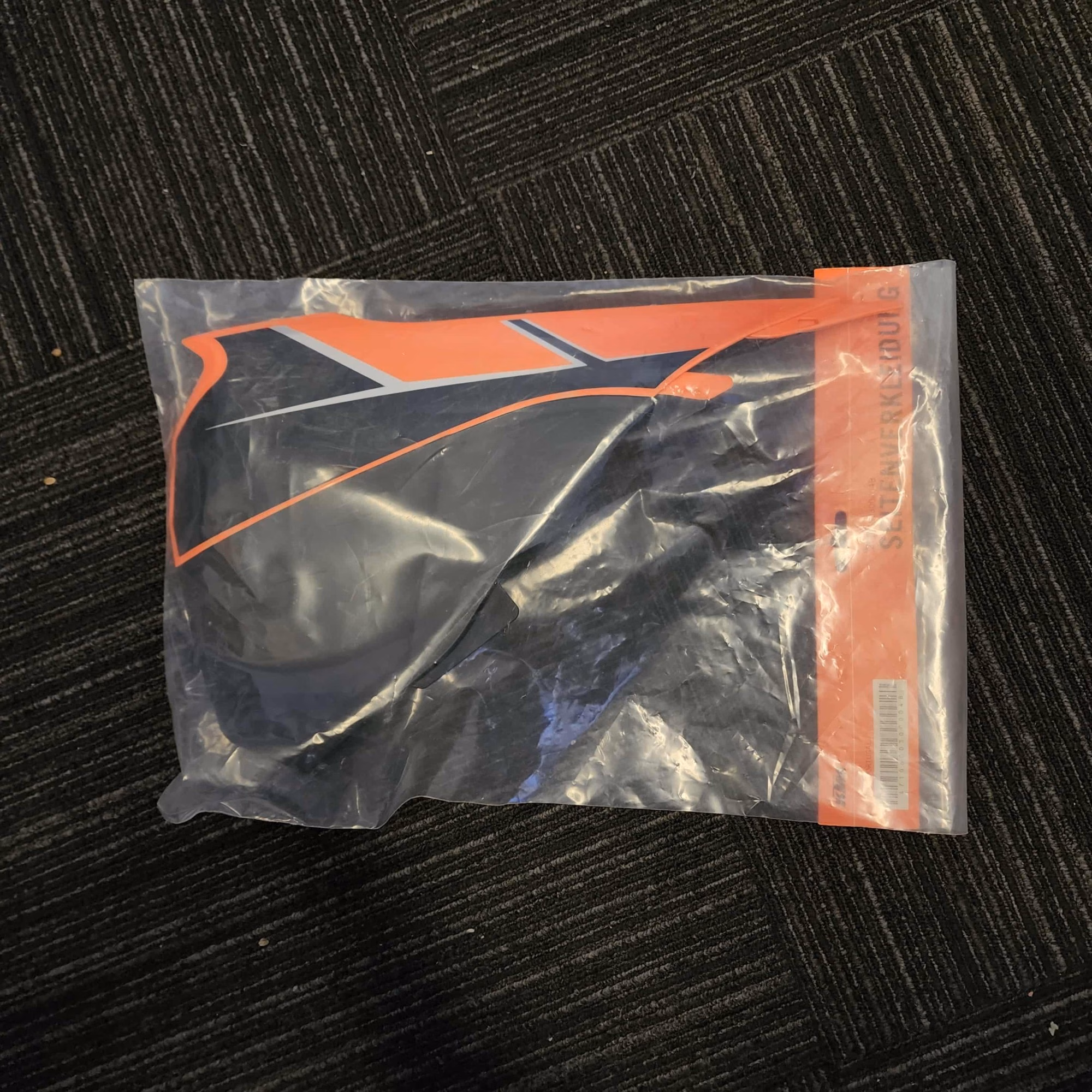 KTM Side Cover Orange - Image 1
