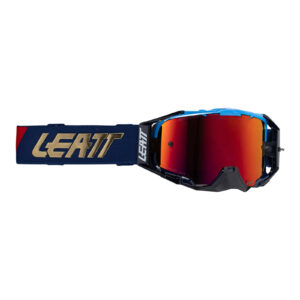 Leatt Velocity 6.5 Motocross Goggles Cryztal Iriz Royal Fuchsia - Image 1