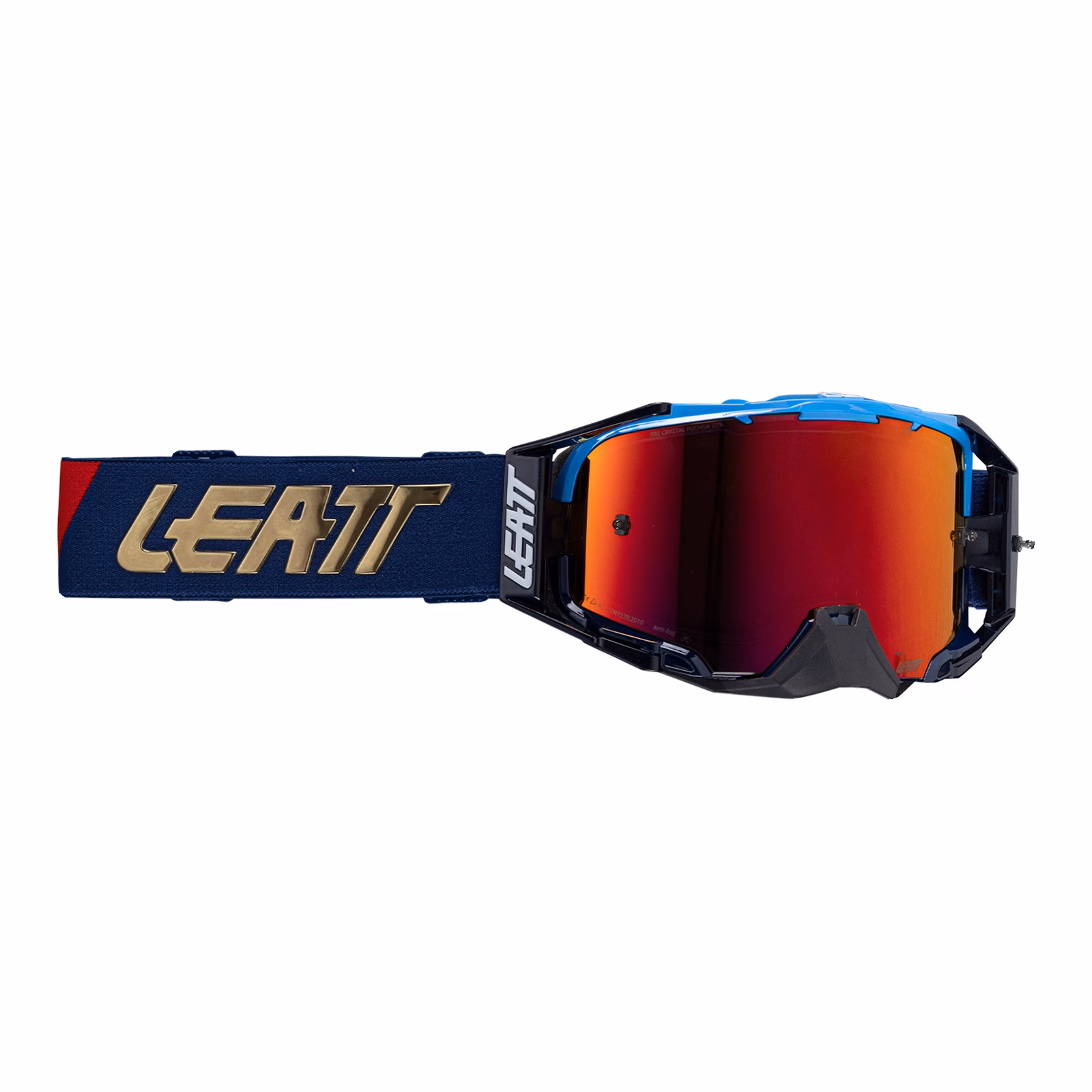 Leatt Velocity 6.5 Motocross Goggles Cryztal Iriz Royal Fuchsia - Image 1