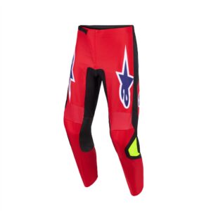 Alpinestars Fluid Grid Motocross Pants Red/Black/Purple - Image 1