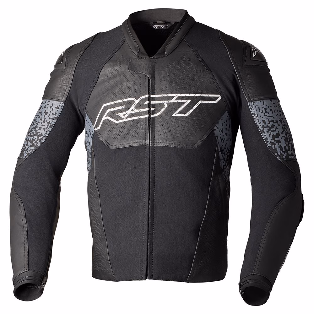 RST Supersport-K CE Leather Road Jacket Black