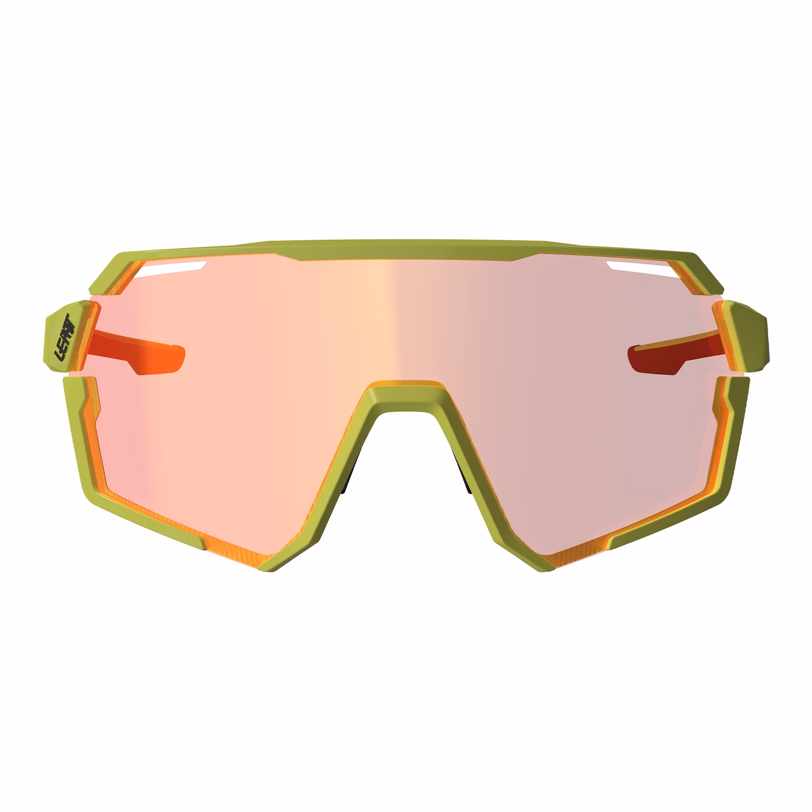 Leatt Rideviz Pro Sunglasses - Neon Yellow Iriz Cryztal Red (13 VLT) - Image 4
