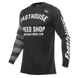 Fasthouse Carbon Eternal Motocross Jersey Black/Black - Image 1