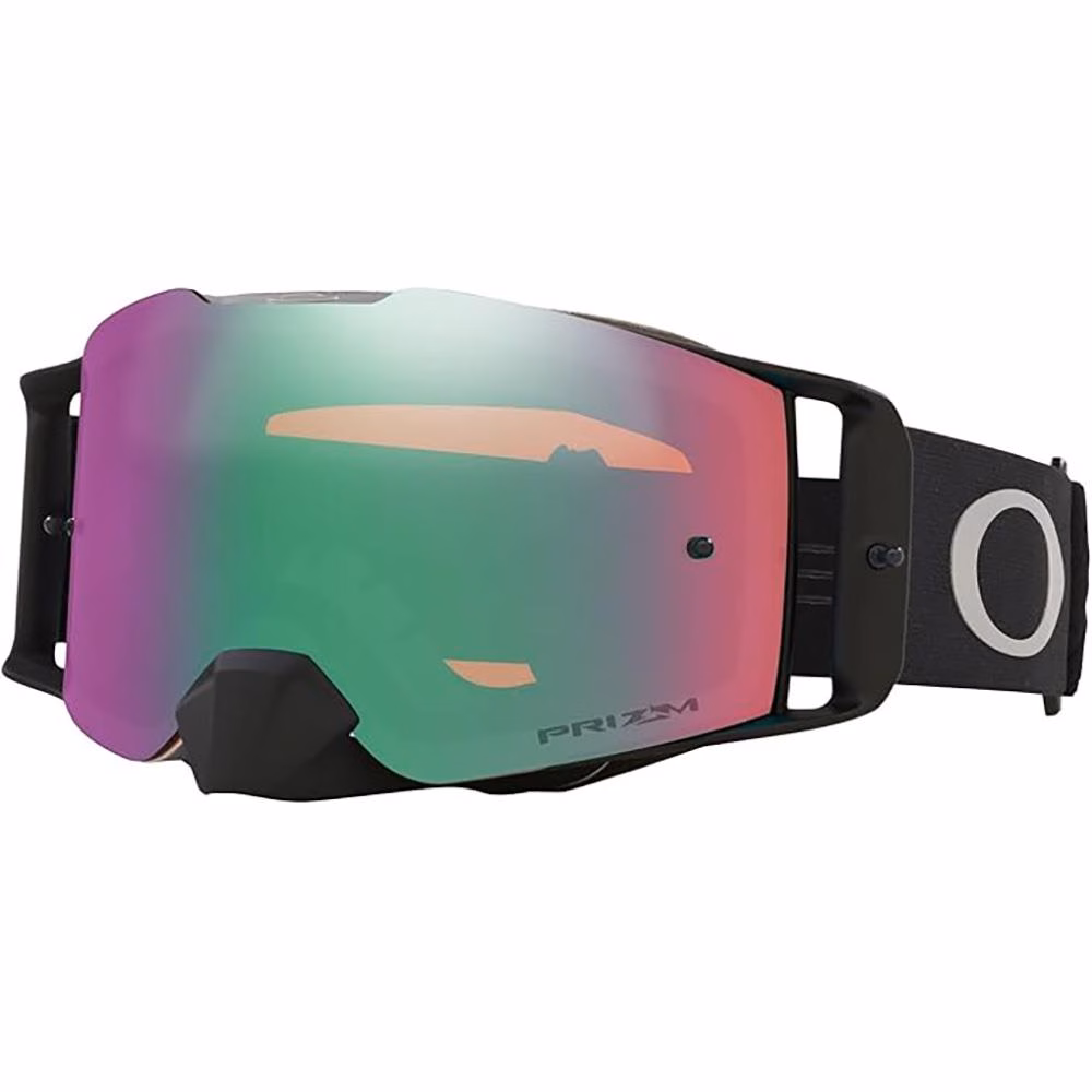 Oakley Front Line Motocross Goggles TuffBlocks Blk Gunmetal w/ Prizm MX Jade Lens